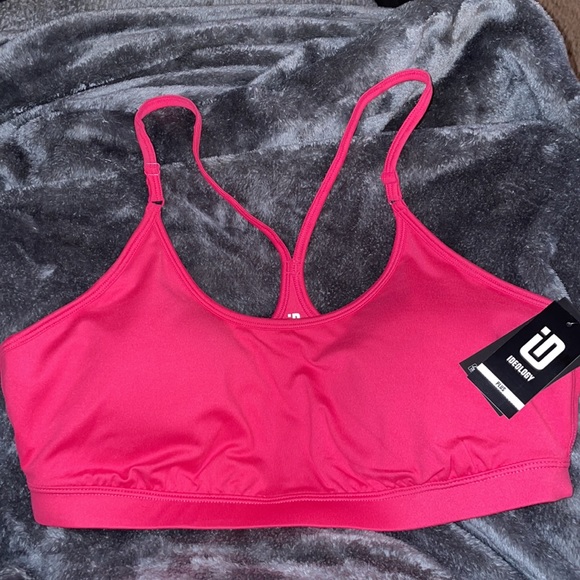 Plus Size Low Impact Sports Bra, Created for Macy’s - Picture 1 of 4